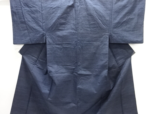 JAPANESE KIMONO / ANTIQUE MENS ENSEMEBLE KIMONO / SILK / TSUMUGI